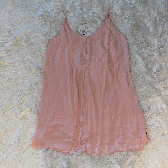Roxy Siren Treasure Strappy Buttoned Dress - Picture 3 of 5